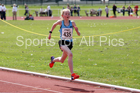 Girls under-13s 1500 metres, 2019 North Eastern Track and Field Champs., Middlesbrough. Photo:  David T. Hewitson/Sports for All Pics